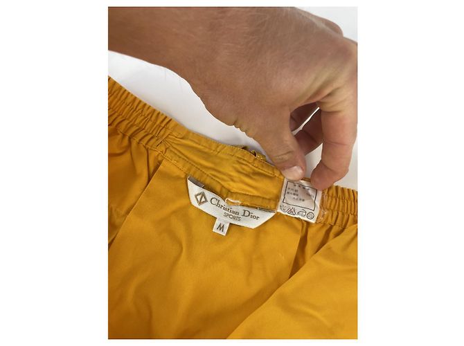 Dior gelbe Baumwollrock - Ansicht 5