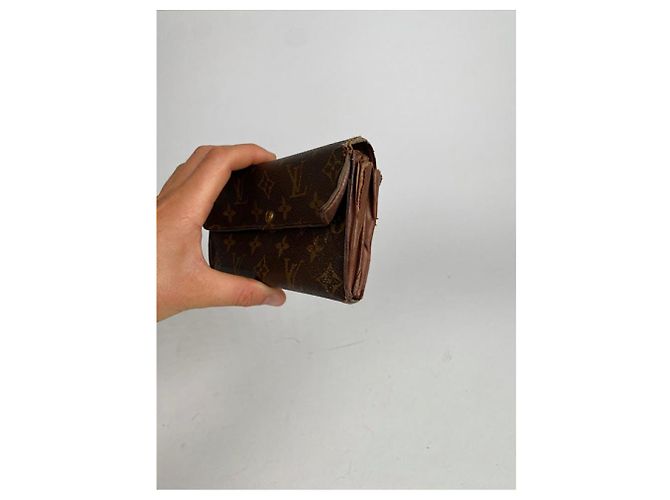 Louis Vuitton Alexandra braune Lederbörse - Ansicht 4