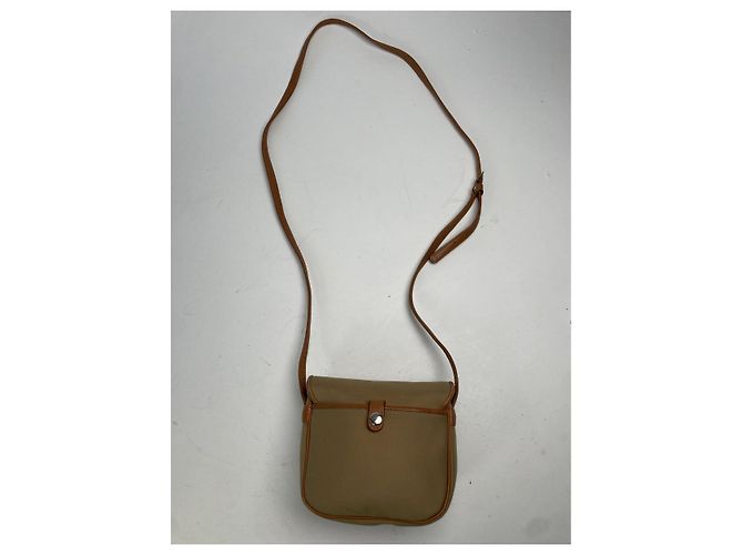 Courreges Borsa a mano in cotone marrone Courrèges - vista 2