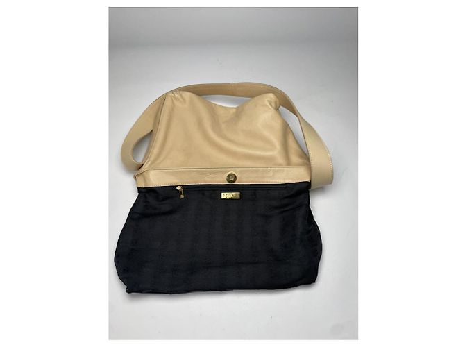 Loewe Puzzle Beiger Lederhandtasche - Ansicht 3
