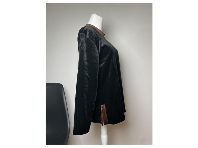 Courreges Courrèges Suéter e Moletom de Poliéster Preto - vista 2