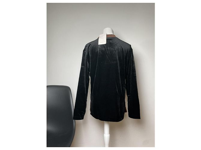 Courreges Courrèges Suéter e Moletom de Poliéster Preto - vista 3
