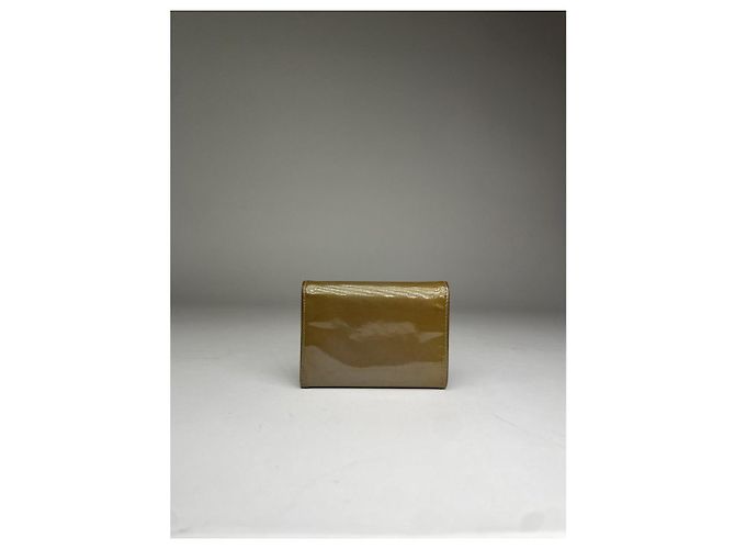 Prada Khaki Patent Leather Wallet - view 2