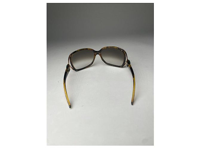 Gafas de sol de plástico marrón Dior Castaño - vista 5