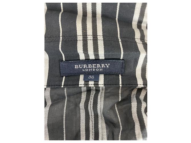 Abrigo trench de algodón negro Sandringham de Burberry - vista 4