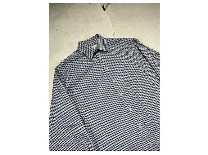 Camicia in cotone nero Yves Saint Laurent - vista 5