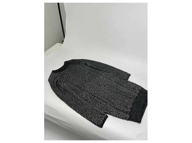 Anthrazitfarbene Wollkleid von Alexander Wang Anthrazitgrau - Ansicht 2