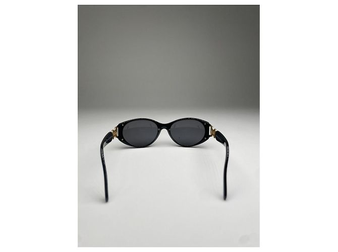 Fendi schwarze Kunststoffsonnenbrille - Ansicht 4