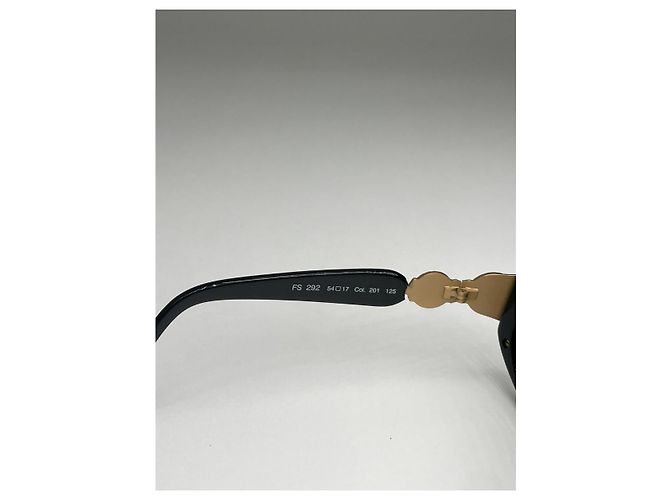 Fendi schwarze Kunststoffsonnenbrille - Ansicht 5