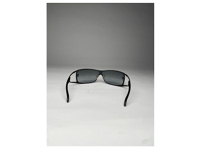 Occhiali da sole in metallo antracite Versace Grigio antracite - vista 5