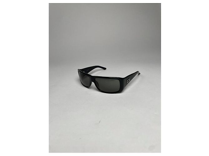 Occhiali da sole in plastica nera Gucci Nero - vista 4