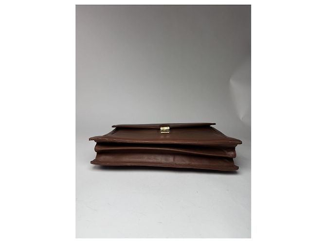 Borsa in pelle marrone Balenciaga City - vista 5