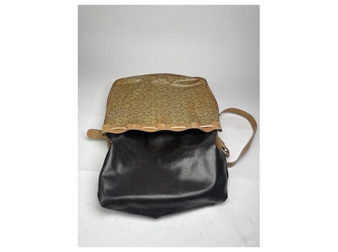 Céline Borsa a secchiello in pelle marrone Celine - vista 2
