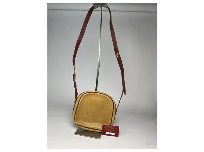 Borsa in pelle gialla Cartier Giallo - vista 4