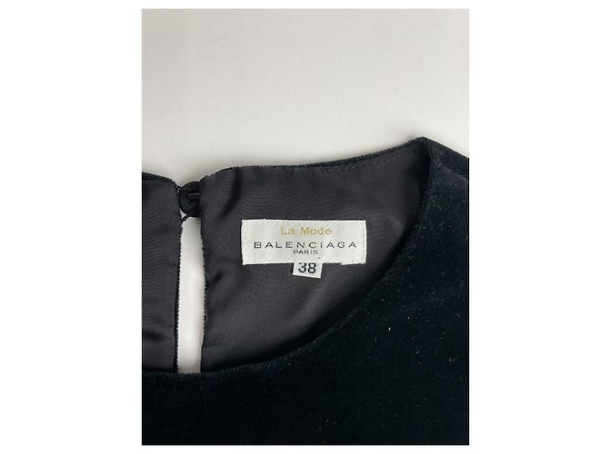 Schwarze Baumwollstrickware von Balenciaga - Ansicht 5