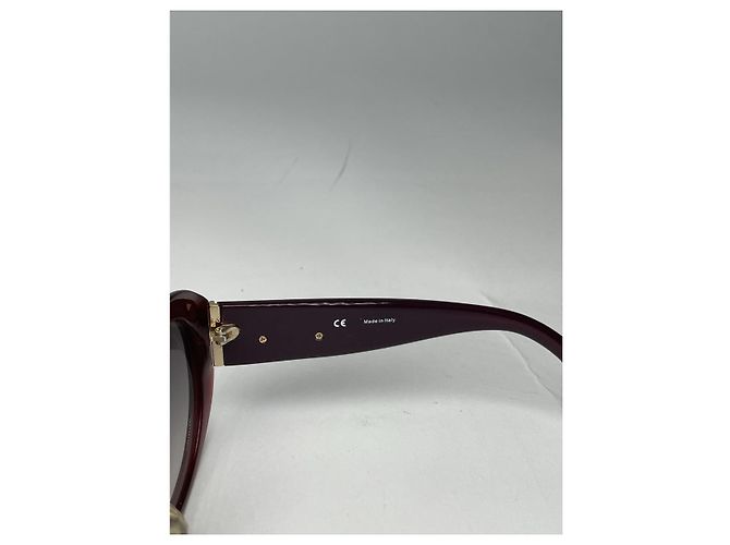 Gafas de sol de plástico morado Loewe Púrpura - vista 4