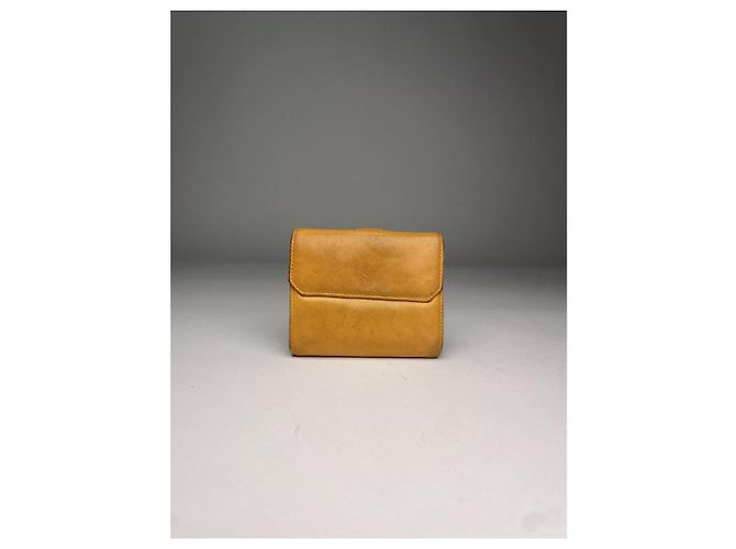 Cartera de cuero naranja Loewe Puzzle - vista 2