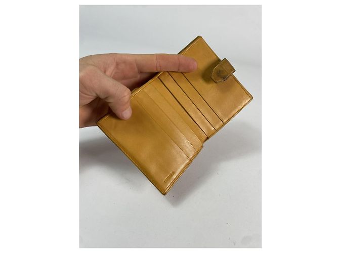 Cartera de cuero naranja Loewe Puzzle - vista 3