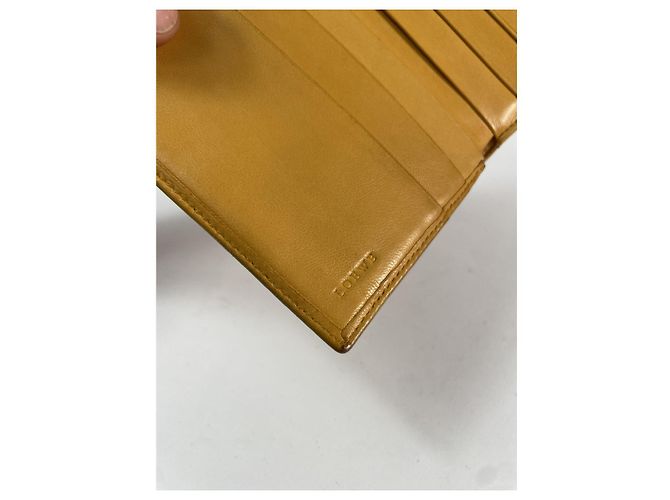 Cartera de cuero naranja Loewe Puzzle - vista 4
