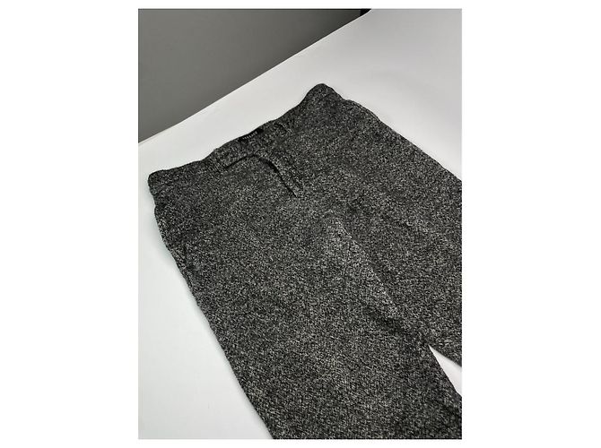 Calça de lã cinza Versace - vista 2