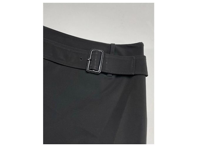 Gonna nera in cotone di Prada Nero - vista 3