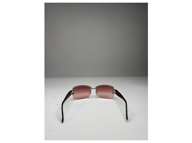 Céline Celine lila Metallsonnenbrille - Ansicht 4