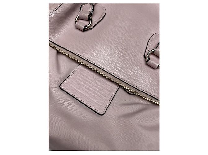 Borsa in pelle rosa Coach Selena Grace - vista 4
