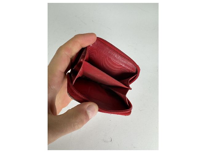 Borsa in pelle rossa Prada Tessuto Rosso - vista 3