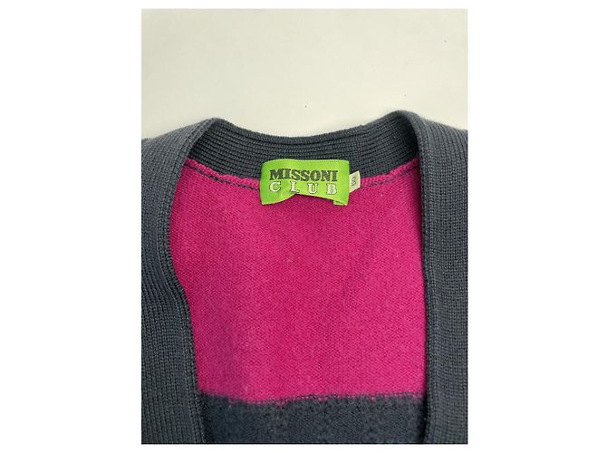 Missoni Suéter e Moletom de Algodão Preto - vista 2