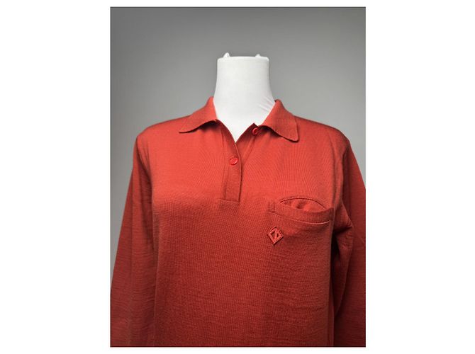 Dior J'Adior Malha de Algodão Vermelha Vermelho - vista 2