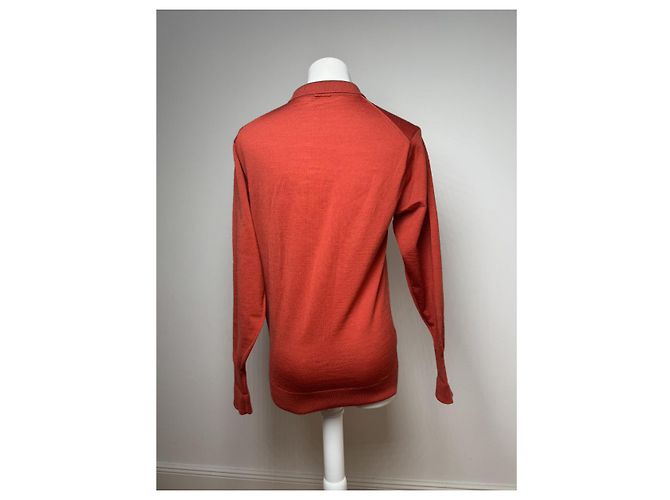 Dior J'Adior Malha de Algodão Vermelha Vermelho - vista 4