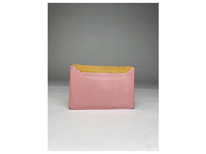 Borsa in pelle rosa Miu Miu - vista 2