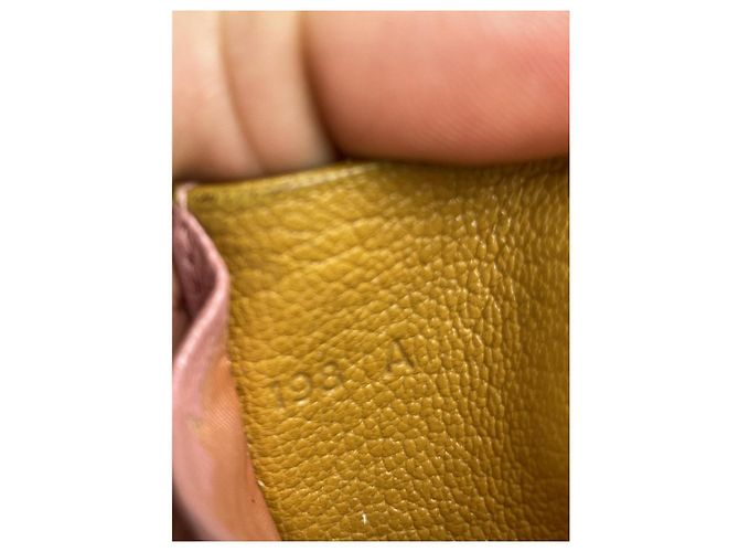 Borsa in pelle rosa Miu Miu - vista 4