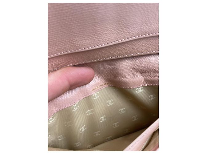 Cartera de cuero rosa Chanel Timeless/Classique - vista 4