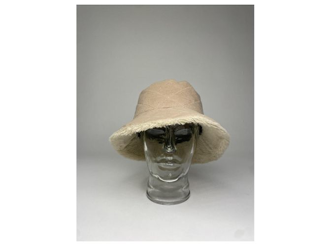Cappello di lana beige Balenciaga - vista 4