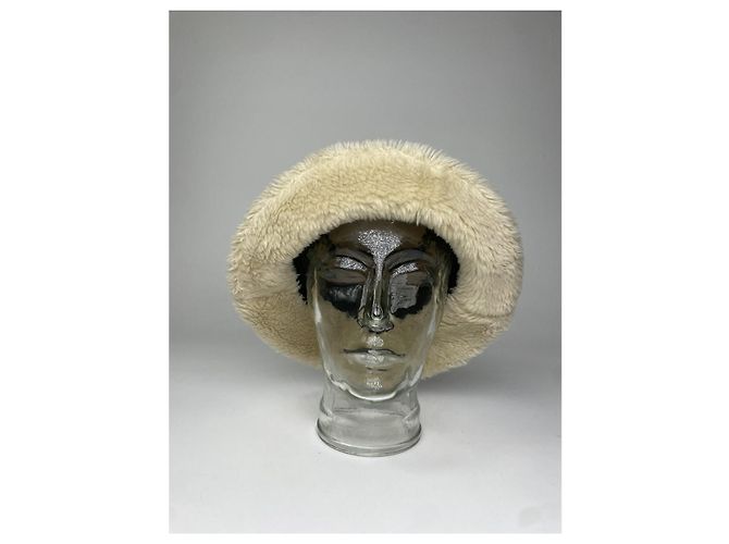 Cappello di lana beige Balenciaga - vista 5