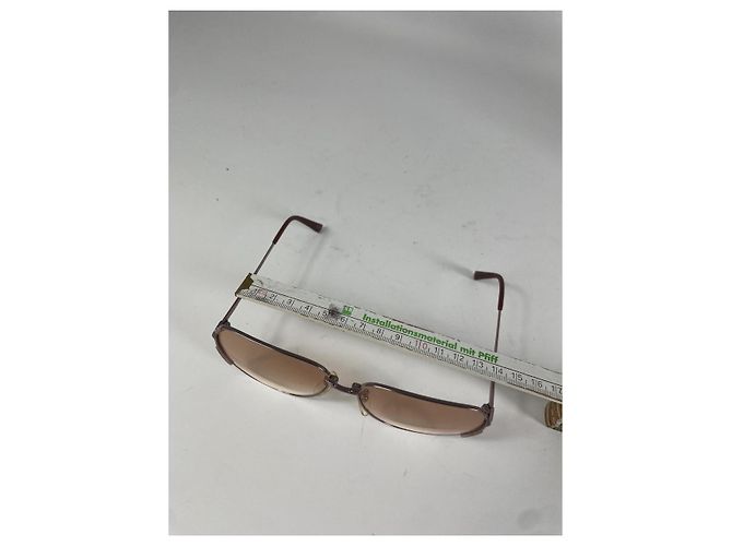 Gafas de sol de metal rosa Balenciaga - vista 5
