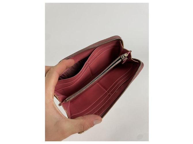 Cartera de cuero naranja Miu Miu - vista 4