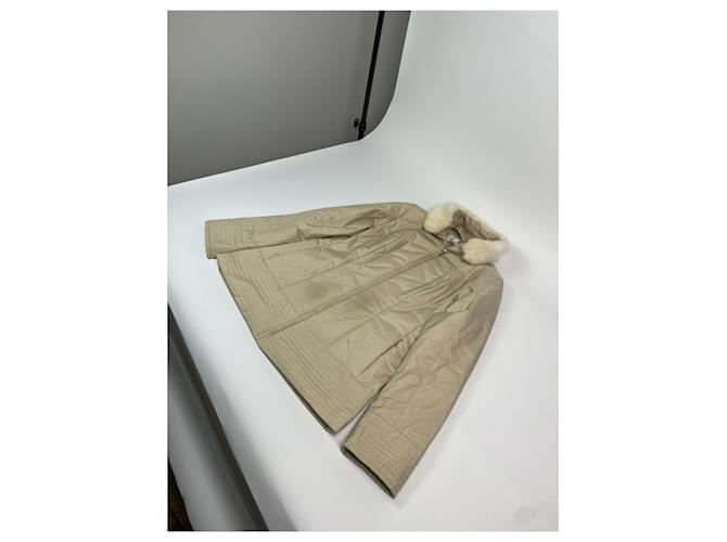 Cappotto in cotone beige Givenchy - vista 4