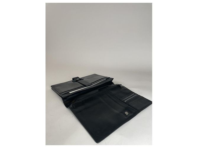 Borsa in pelle nera Gianni Versace Nero - vista 5