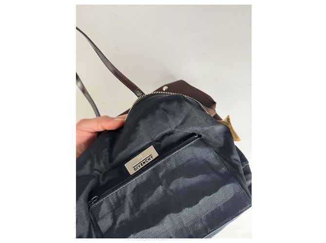 Bolso de mano de algodón marrón Givenchy 4G Castaño - vista 4