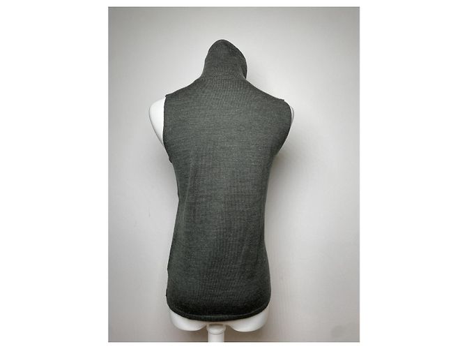 MCM Suéter de Lana Gris - vista 3