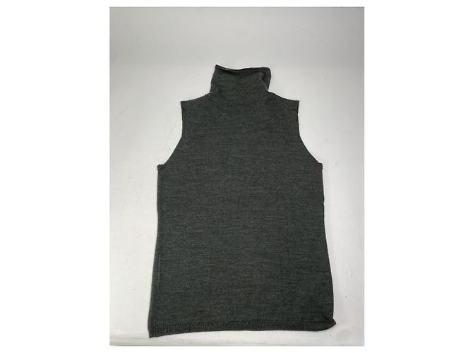 MCM Suéter de Lana Gris - vista 4