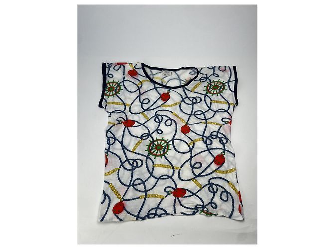 Céline Top in cotone multicolore Celine - vista 2