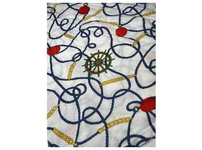 Céline Top in cotone multicolore Celine - vista 3