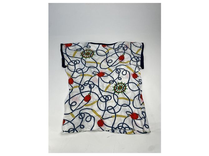 Céline Top in cotone multicolore Celine - vista 5