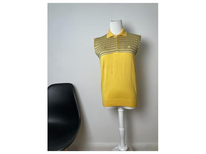 Top de algodón amarillo J'Adior de Dior - vista 2