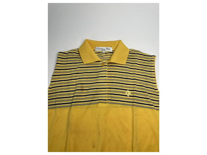 Top de algodón amarillo J'Adior de Dior - vista 5