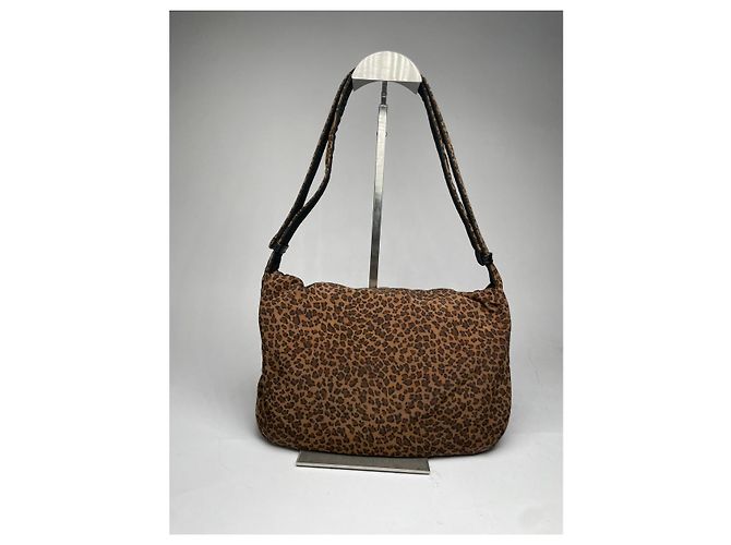 Bottega Veneta schwarze Polyester-Handtasche - Ansicht 5