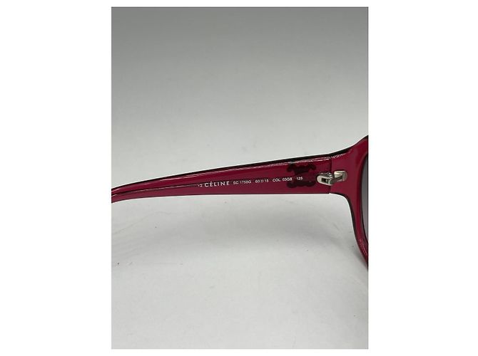 Céline Gafas de sol de plástico morado Celine Púrpura - vista 4